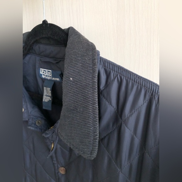 Polo Ralph Lauren Vintage Quilted Navy Jacket Men’s XL - Picture 7 of 16